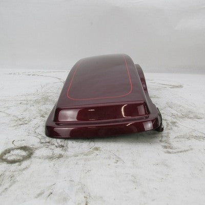 Harley OEM 93-13 Touring Left Saddlebag Lid Wineberry Maroon/Red Strip