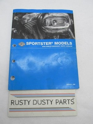 Harley-Davidson Official Factory 2008 Sportster Models Parts Catalog 9
