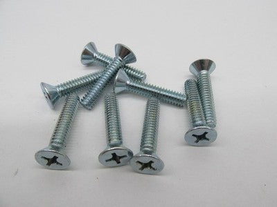 Lot of 9 Harley Davidson Genuine NOS Flat Countersunk Head Screws 1615