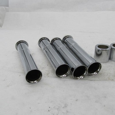 Set of Harley Davidson OEM Stock Chrme Pushrod Covers Twin Cam 17948-9