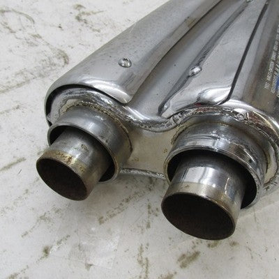 Harley OEM V-Rod VRSC Auxiliary Volume Mid Pipe Muffler Chrome 65151-0