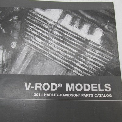 Harley Davidson OEM 2014 V-ROD Models Parts Catalog Official Factory 9