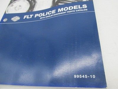 Harley-Davidson Official Factory 2010 FLT Police Models Parts Catalog