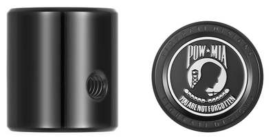 FIGURATI DESIGNS Heel-Toe Shifter Cover Black POW MIA FD50-HTSC-BLK