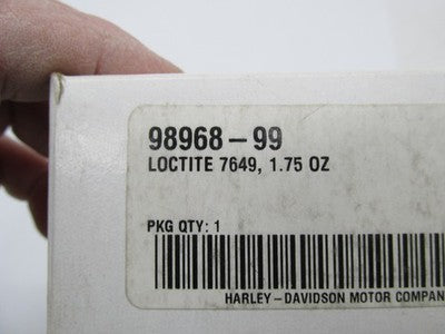Harley Davidson Genuine NOS Loctite 7649 1.75 oz 98968-99