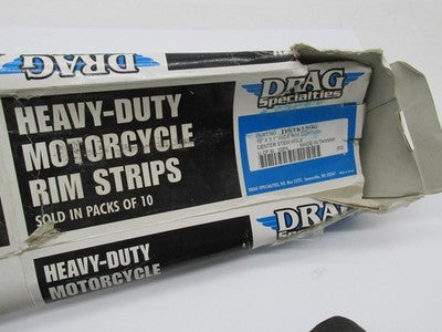 Lot of 9 Drag Specialties NOS 18 x 3.1" Center Stem Hole Rim Strips DS