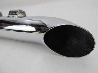 Single Harley Cycle Shack FLSTN Slip On Turn Down Exhaust Muffler MHD-