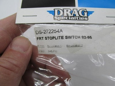 Drag Specialties NOS Harley 82-95 Front Brake Light Switch 48" Wire DS