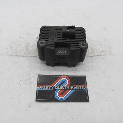 Harley OEM EFI .5-.6 Ohm Single Fire Ignition Coil *Plug Casing Crack*