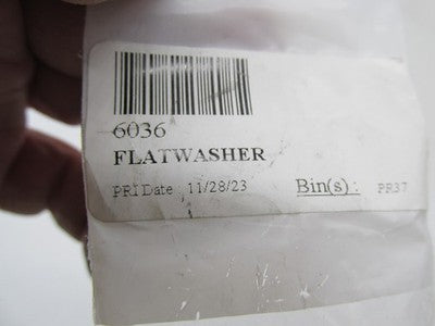 Lot of 6 Harley Davidson Genuine NOS Flat Washer 6036