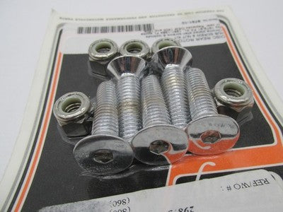 V-Twin NOS Harley Rear Brake Rotor Allen Screw Bolt Set 8791-10 | 1605