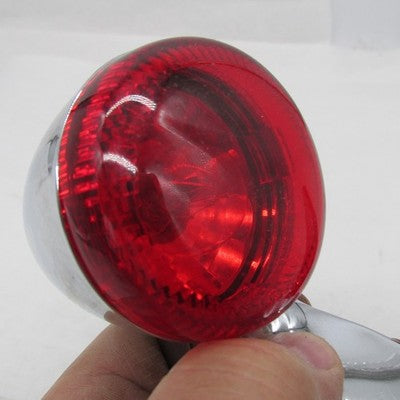 Harley OEM Chrome Rear Turn Signal Light Bar & License Plate Bracket 6