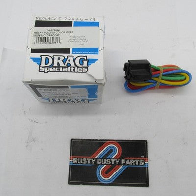Drag Specialties NOS Relay Plug w/ Color Wire DS-272096 MC-DRAG042 720