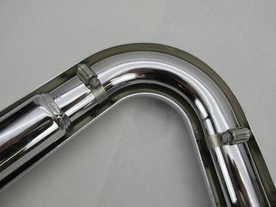 Vance & Hines V&H Harley Rear Short Shots Exhaust Header w/ Heat Shiel