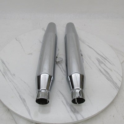 Pair of Harley OEM Stock Mufflers Chrome 97-03 Sportster 65605-97 6561