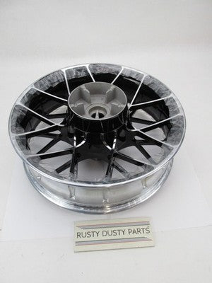 Harley Genuine NOS 2014+ Touring 18" 18x5 Fugitive Rear Contrast Wheel