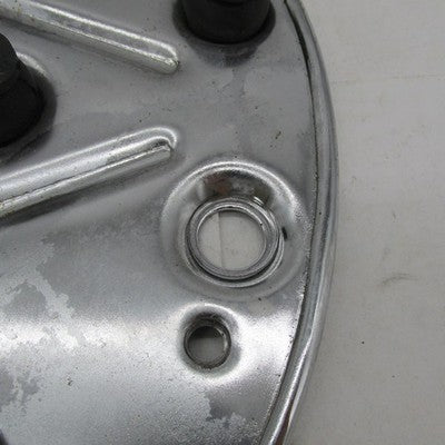 Pair of Harley-Davidson OEM Half-Moon 12.5" Footboard Pans Floorboard