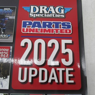 Drag Specialties Parts Unlimited 2025 Update Parts Catalog for Harley