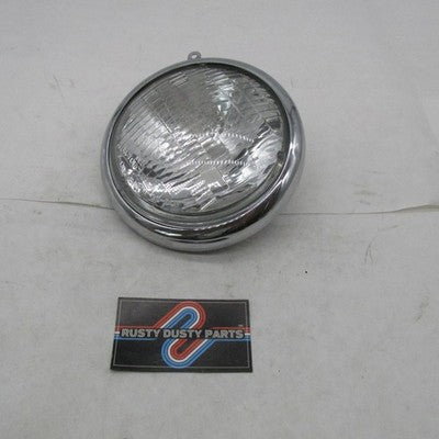 Harley OEM Headlight Reflector Unit w/ Chrome Trim Ring *NO BULB* 9380