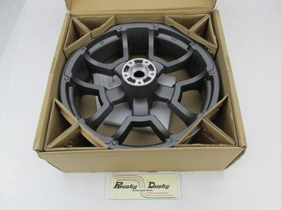 Harley Davidson Genuine NOS 18X4.5 5 Spoke Grey Seismic Front Wheel 43