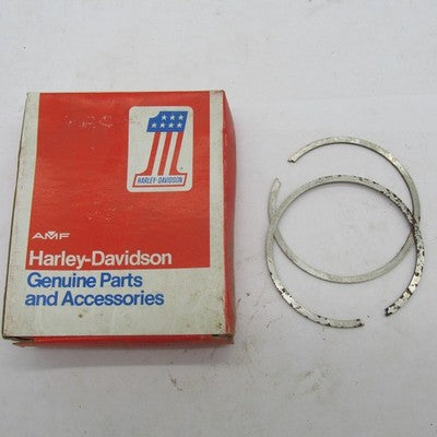Harley OEM NOS AMF 1975 SX250/SS250 Standard Piston Ring Set 22410-75