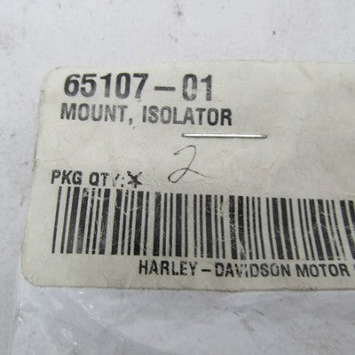 Harley Davidson Genuine NOS Exhaust Isolator Mount 65107-01