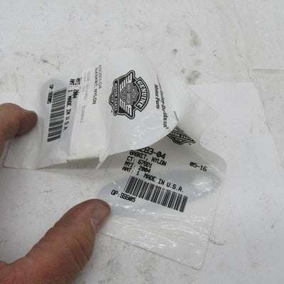 Lot of 12 Harley-Davidson OEM Front Turn Signal Nylon Gaskets 69283-04