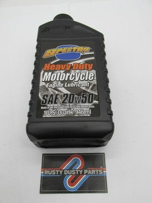 Spectro NOS Heavy Duty Engine Lubricant SAE 20w50 - R.HD25 - 1 QT