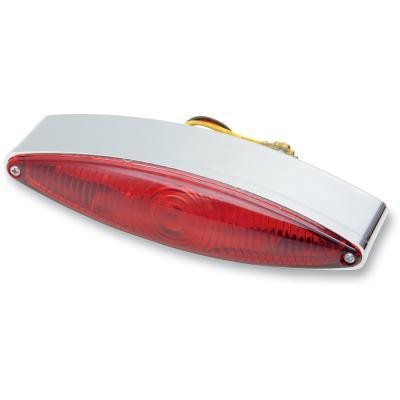 Drag Specialties LED Taillight Narrow Cat Eye with Red Lens 2030-0115