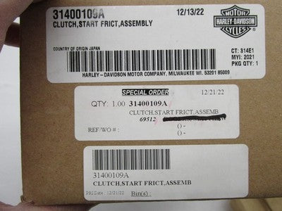 Harley-Davidson OEM NOS Starter Friction Clutch Gear Assembly 31400109