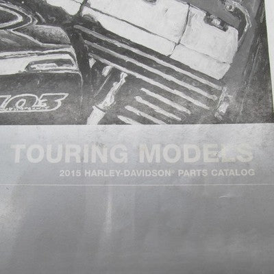 Harley Davidson Official Factory 2015 Touring Models Parts Catalog 994
