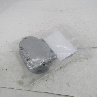 Harley Davidson OEM 5-Speed Transmission Side Cover Textured Silver 37