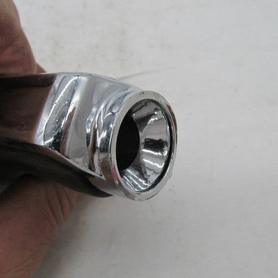 Harley Davidson OEM PairChrome Flame FootPegs Dyna Sportster Shovelhea