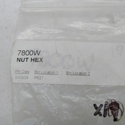 Lot of 16 Harley-Davidson OEM NOS 3/8"-24 Hex Nuts 7800W