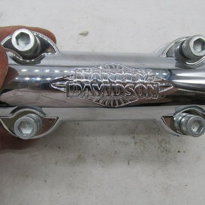Harley Davidson OEM Chrome Handlebar 2" Riser / Clamp 55984-07 & 56998