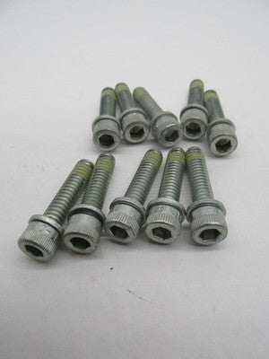 Lot of 10 Harley Davidson NOS OEM 1/4"-20 x 1-1/8" Hex Socket Head Scr
