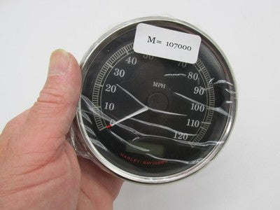 Harley Genuine OEM 08-Up Softail Dyna Road King Speedometer 107K Miles