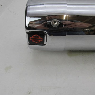Harley OEM Stock 23-24 CVO Chrome Exhaust Muffler w/ Crossover Pipe 64