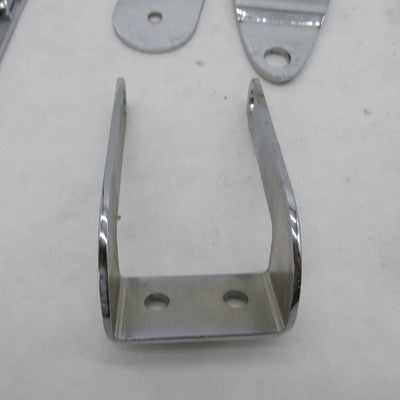 Mixed Lot of 6 Harley Davidson Misc Chrome Support Brackets Braces Har