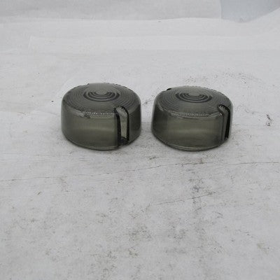 Pair of Harley-Davidson Genuine OEM Smoked Turn Signal Lenses 69306-02