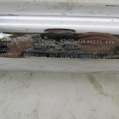 Harley OEM Stock Sportster XL Exhaust Front Header & Muffler 65605-87A