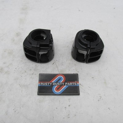 Complete Set of Harley OEM 96-06 Stock Handlebar Switch Housing Covers