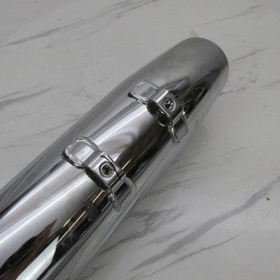Pair of Harley OEM Chrome Mufflers FLHX FLHT FLT 07-08 Touring 65592-0