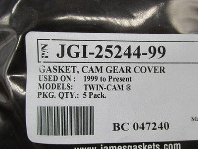 Lot of 5 James Gaskets Harley Davidson Twim Cam Gear Cover Gaskets JGI