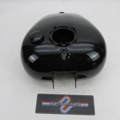 Harley-Davidson OEM 08-24 Touring Black Ghost Logo Side Fill Gas Fuel