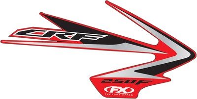 Factory Effex OEM Shroud and Tank Graphics Red 12-05330