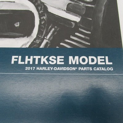 Harley Davidson Official Factory 2017 FLHTKSE Model Parts Catalog 940