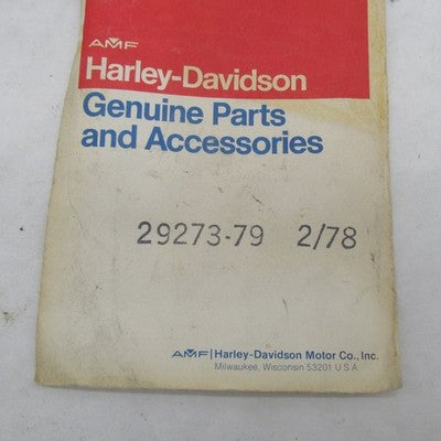 Harley OEM NOS 79-82 Sportster 1000cc Ham Can Air Cleaner Insert 29273