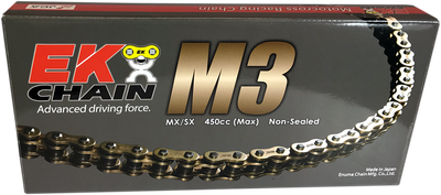 EK 520 M3 Chain 120 Links Gold 520M3-120G