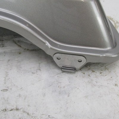 Harley OEM 93-13 Touring Left Saddlebag Lid Pewter Pearl Silver 90606-
